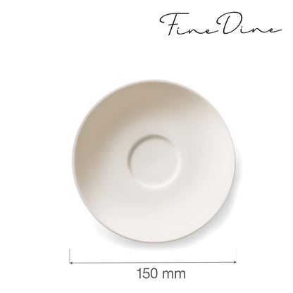 Fine Dine Crema saucer