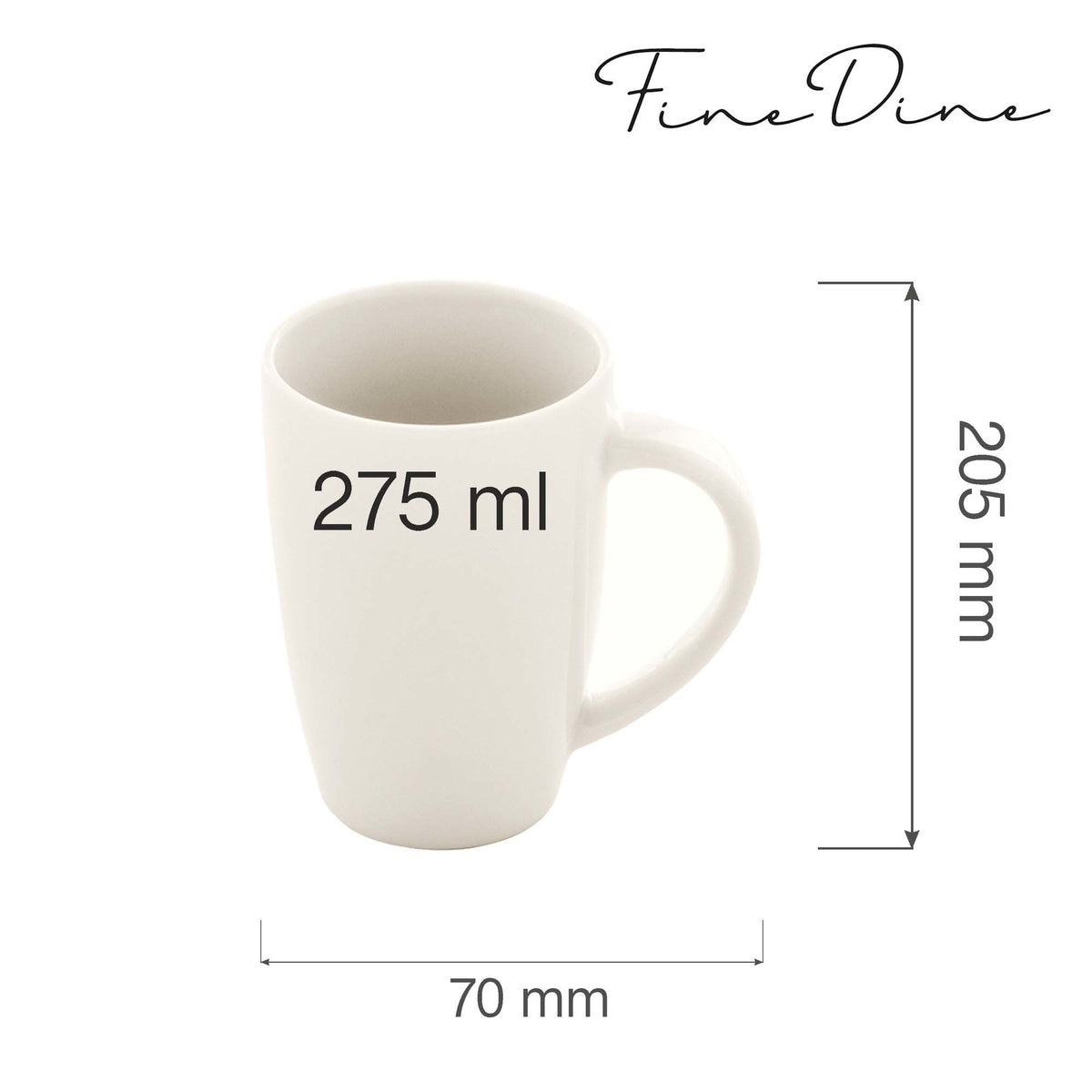 Fine Dine Paris mug, 275ml