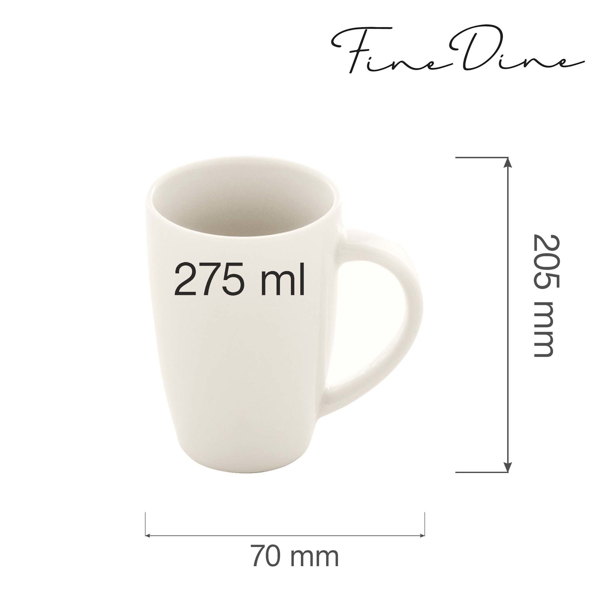 Fine Dine Paris mug, 275ml