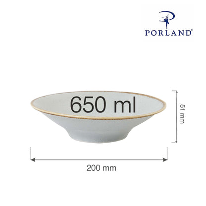 Porland Seasons deep plate, 200x(H)51mm
