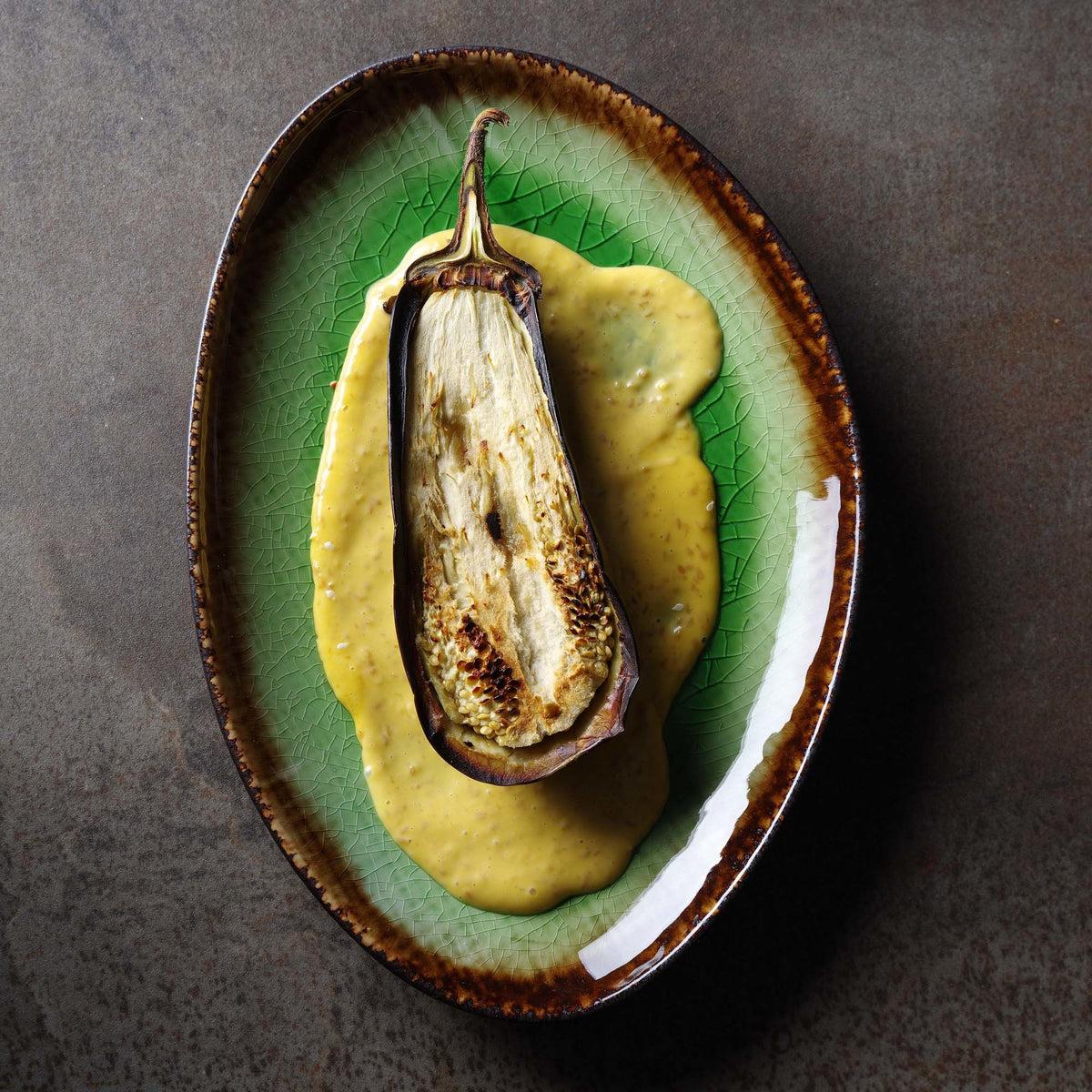 Fine Dine organic shaped plate, 270x190mm