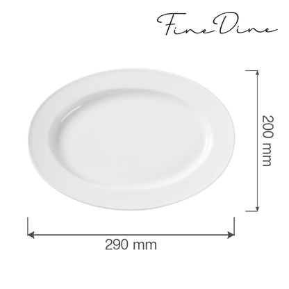 Fine Dine oval dish