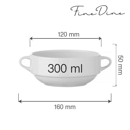 Fine Dine soup bowl