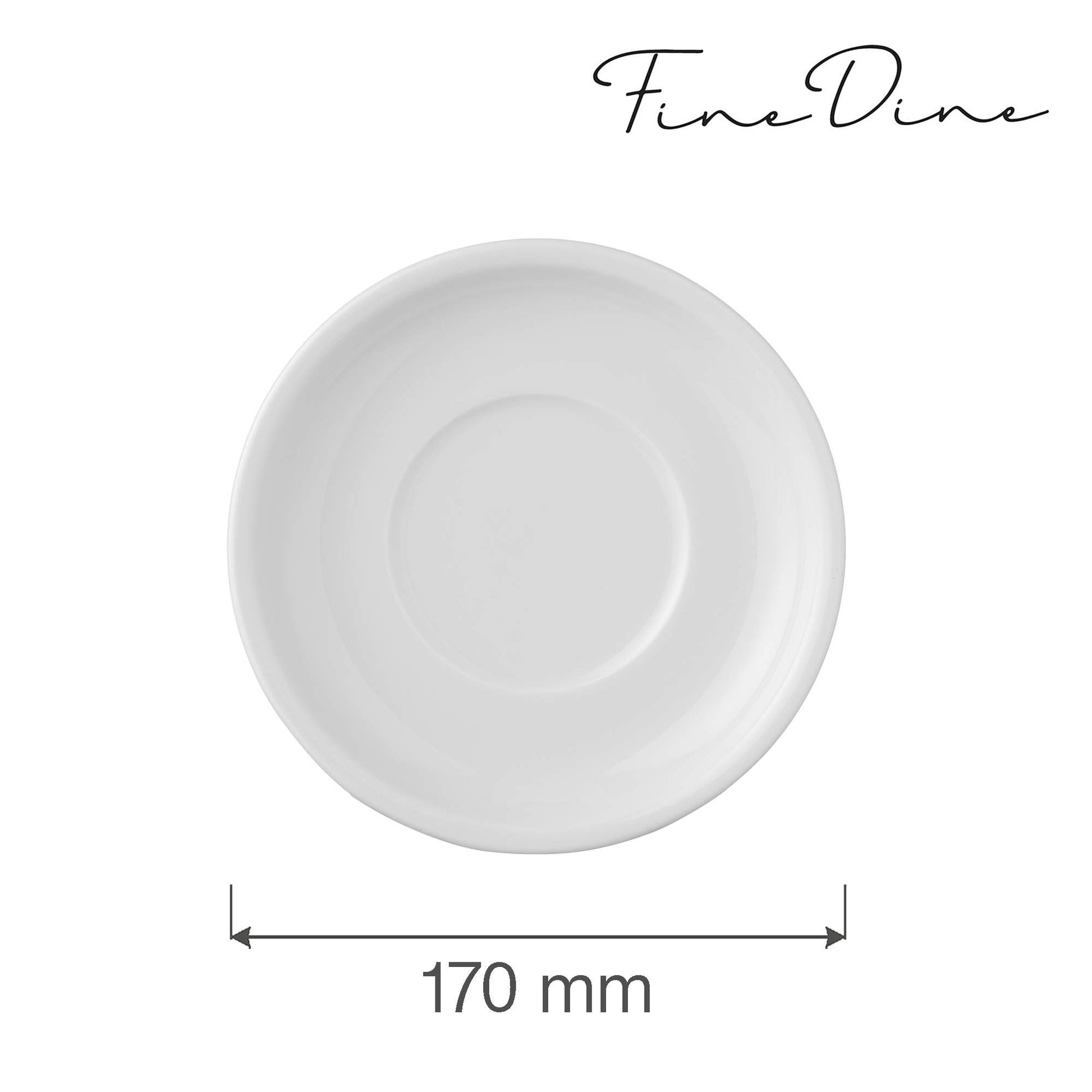 Fine Dine saucer, 170mm