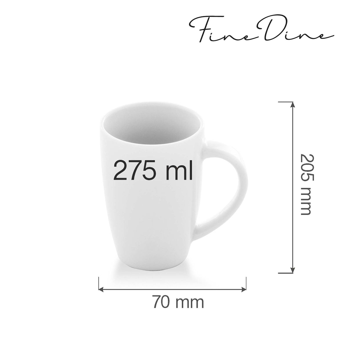 Fine Dine Paris mug, 275ml