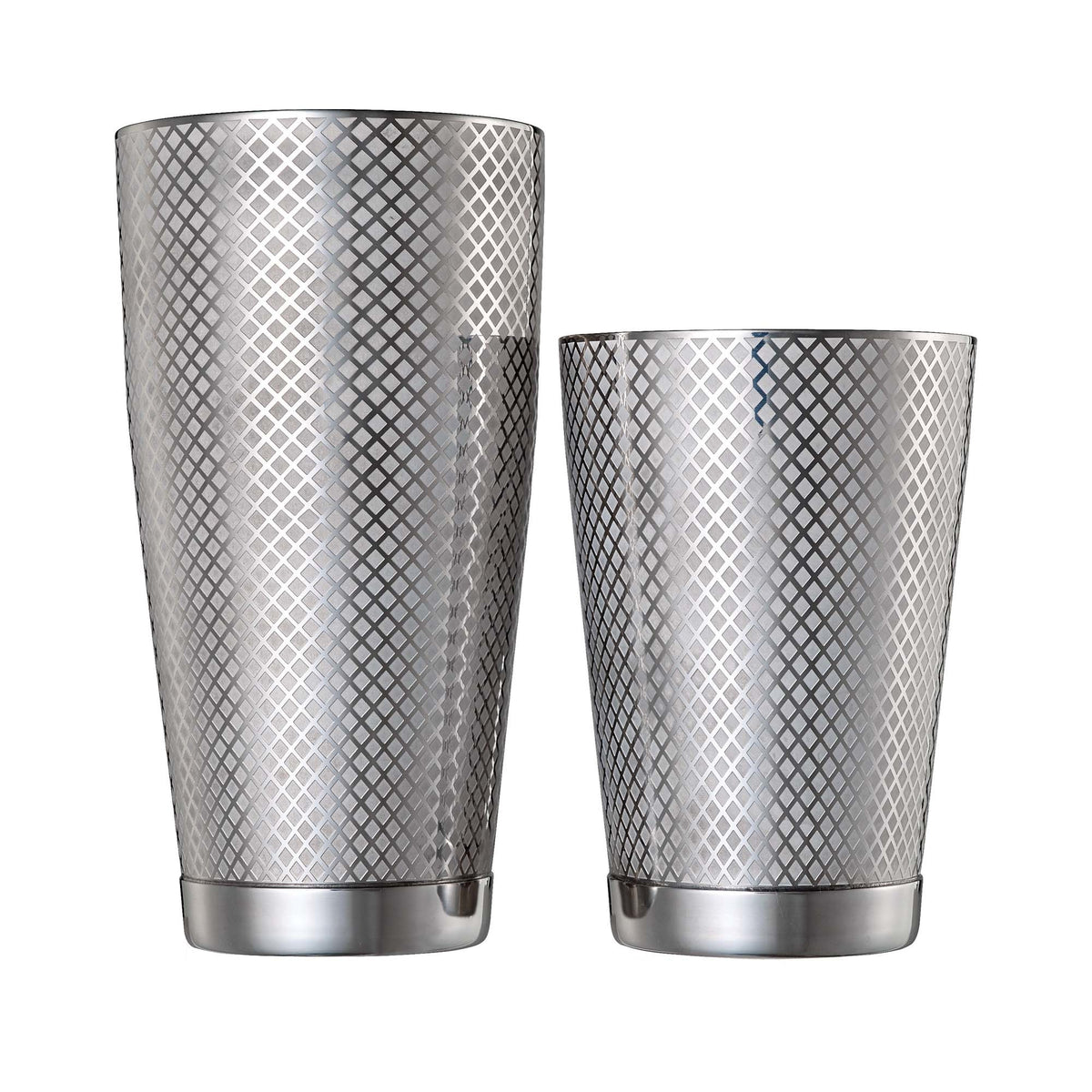 Diamond Lattice shaker/tin set, Barfly