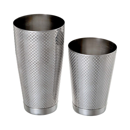 Diamond Lattice shaker/tin set, Barfly