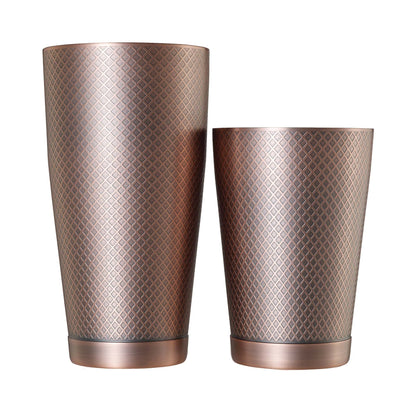 Diamond Lattice shaker/tin set, Barfly