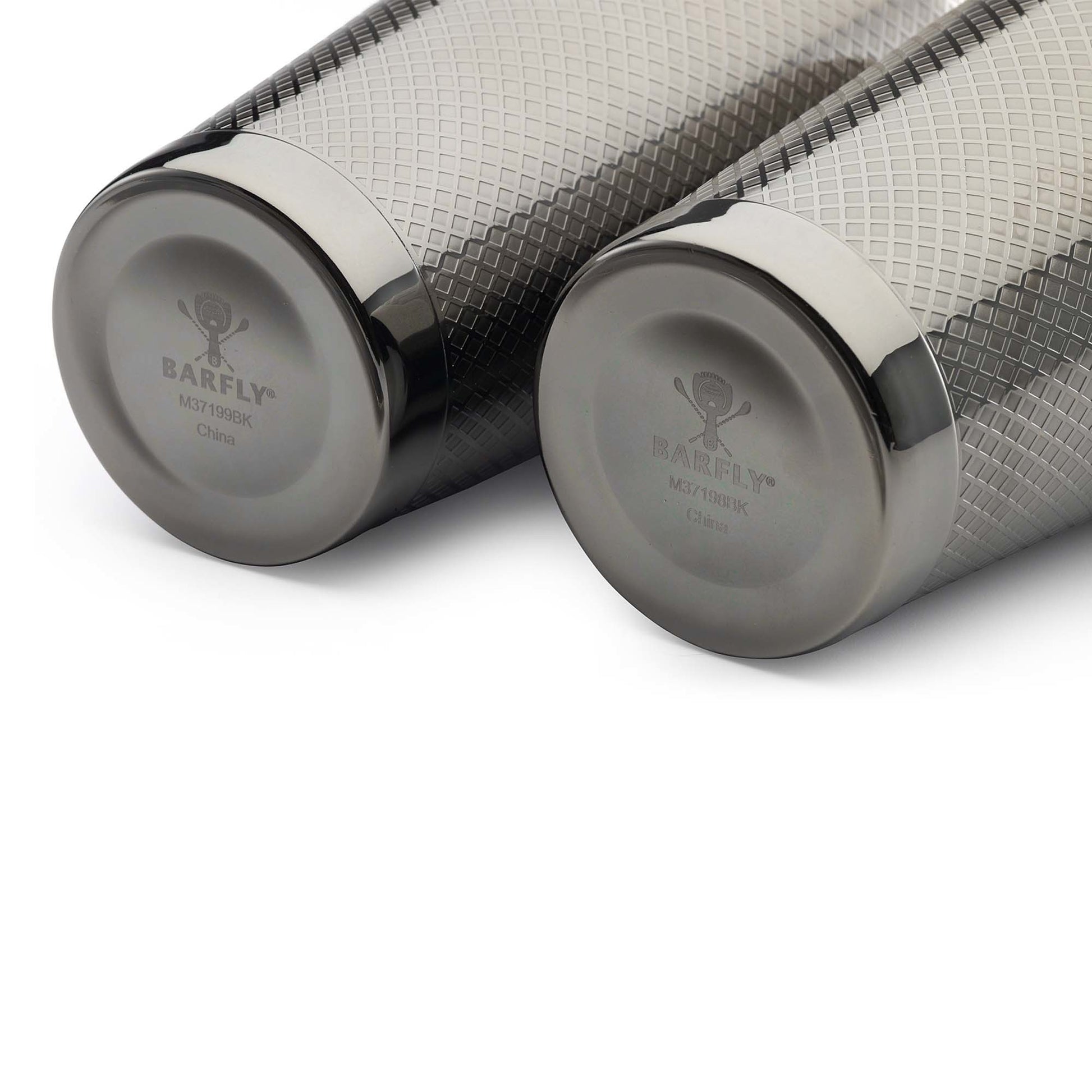 Diamond Lattice shaker/tin set, Barfly