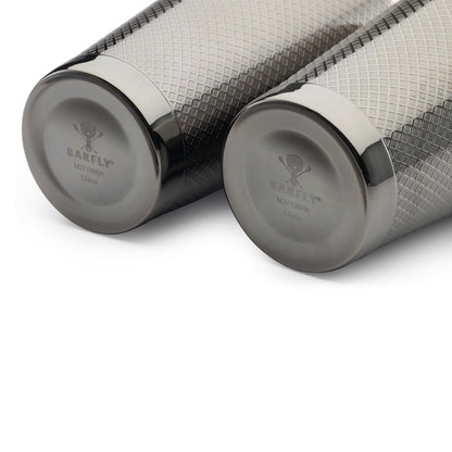Diamond Lattice shaker/tin set, Barfly
