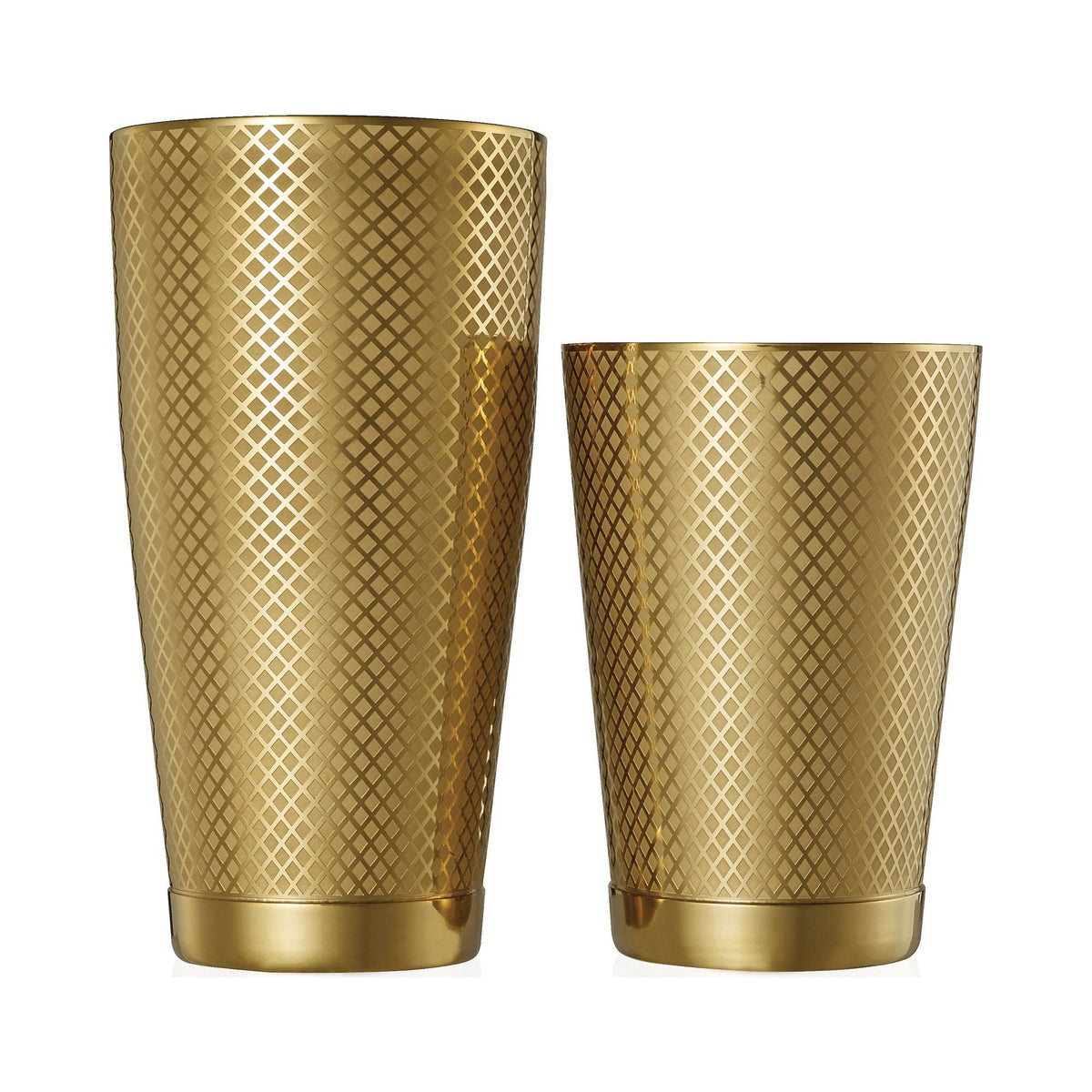 Diamond Lattice shaker/tin set, Barfly