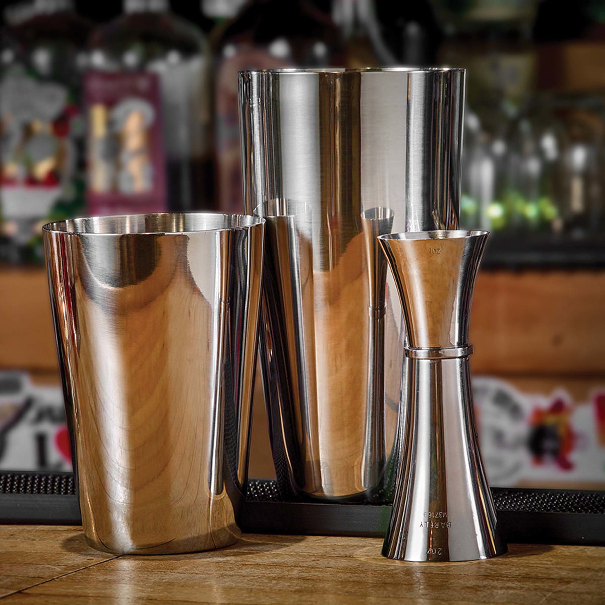 Yakuza jigger, stainless steel, 2 oz., Barfly