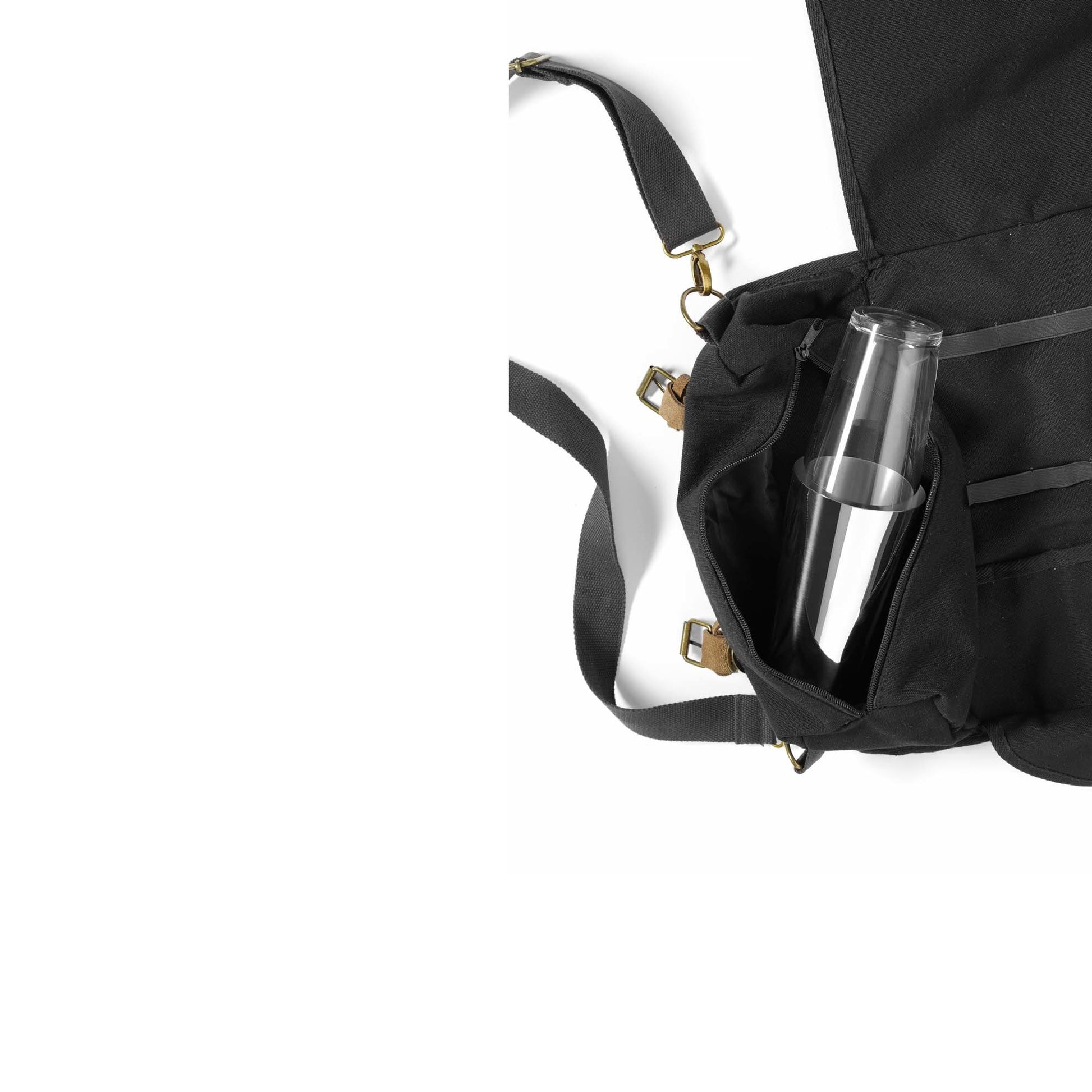 Bartender bag, Bar up, black, 210x370x(H)70mm