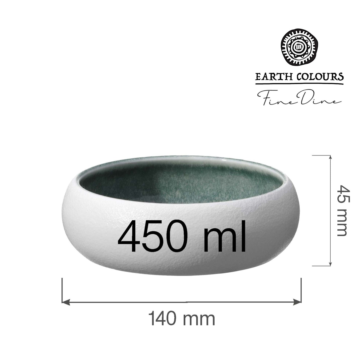 Goro White Bowl