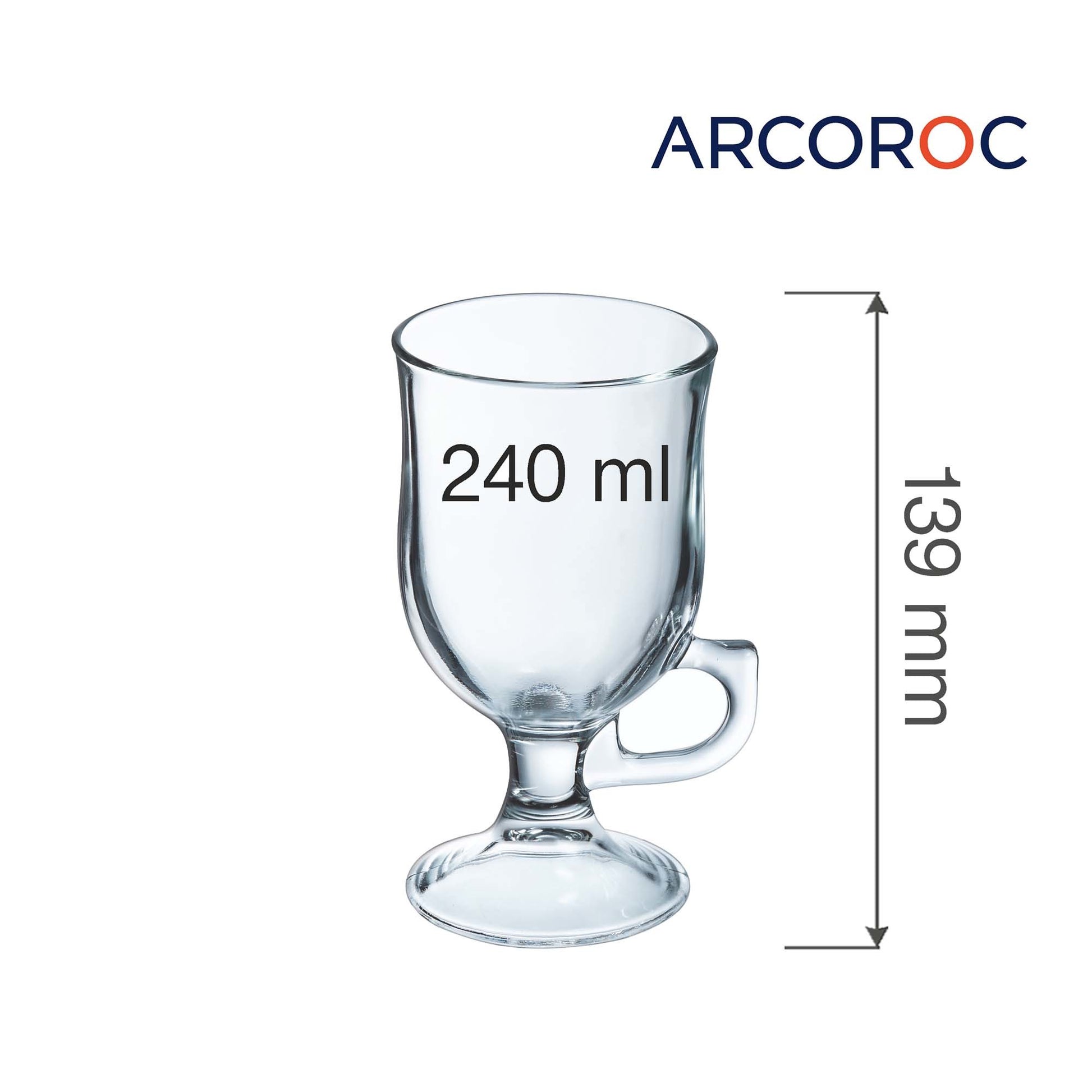 Irish Coffee glass, 240ml