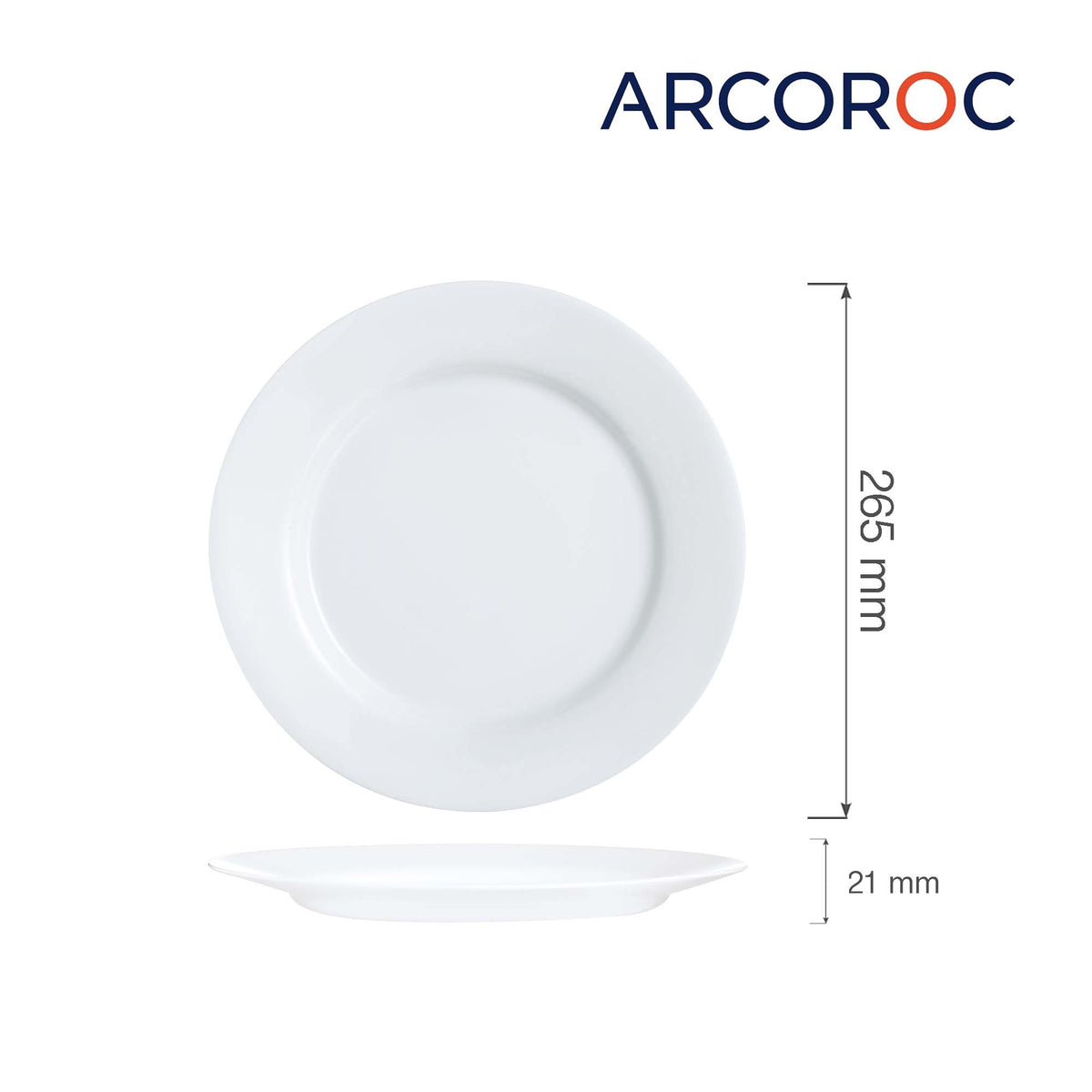 Arcoroc Everyday plate