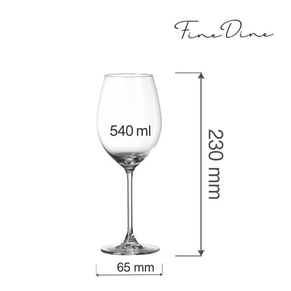 Fine Dine Cantare glass