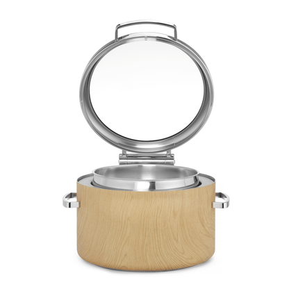 Madeira De Luxe Induction chafing dish round 11l with glass lid