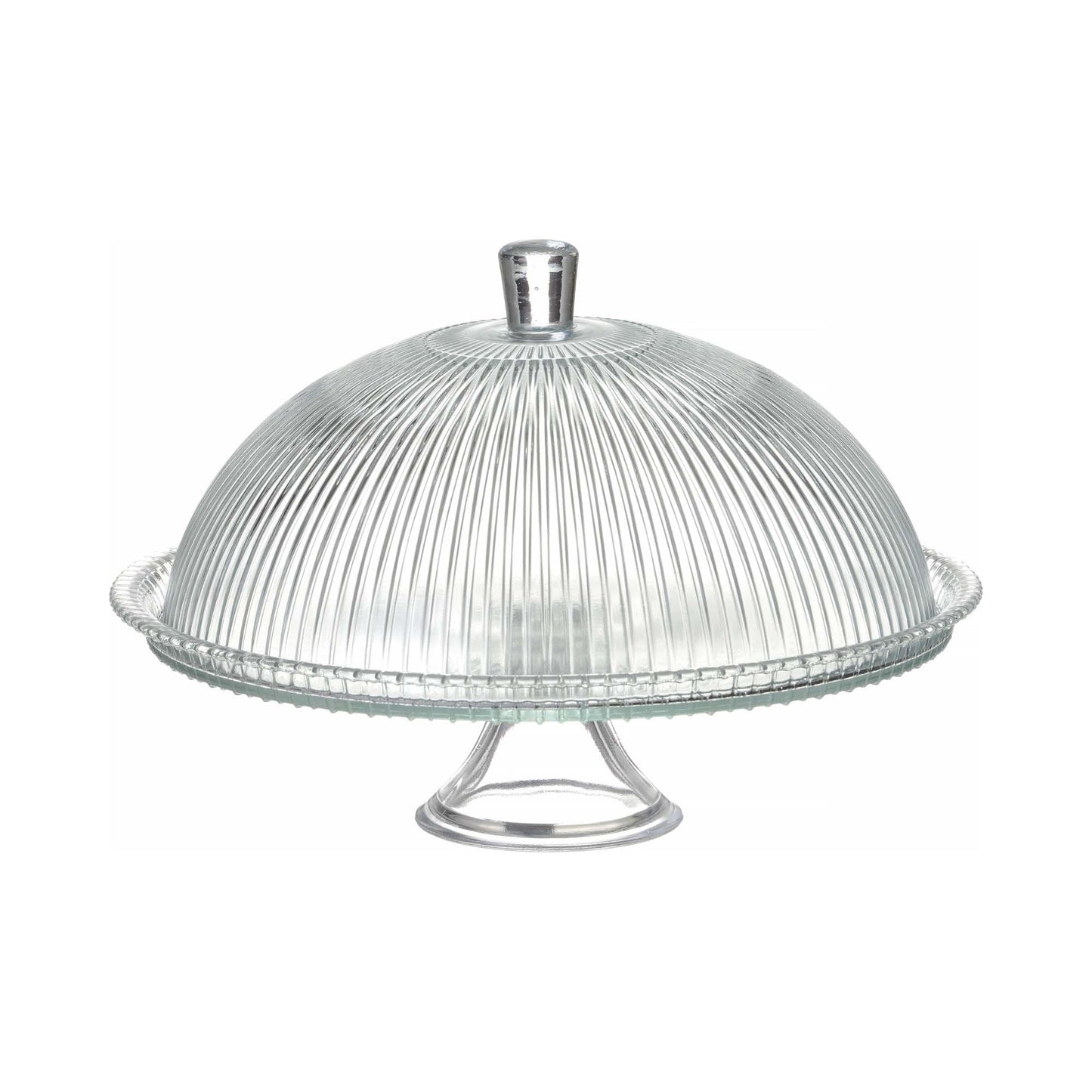 Aura cake stand with cover, 320 x (h)230mm