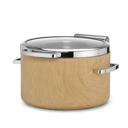 Madeira De Luxe Induction chafing dish round 11l with glass lid