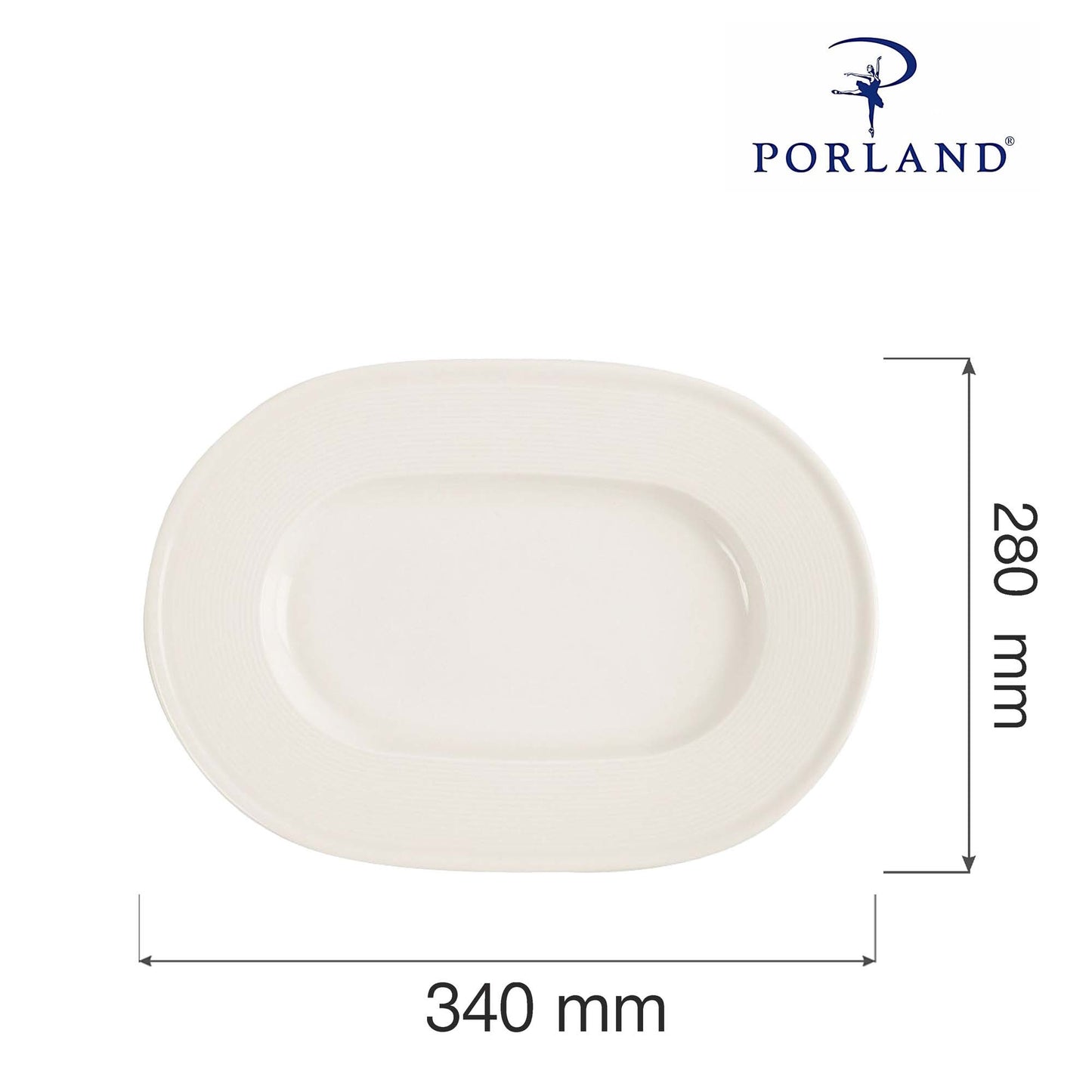 Porland Line oval platter