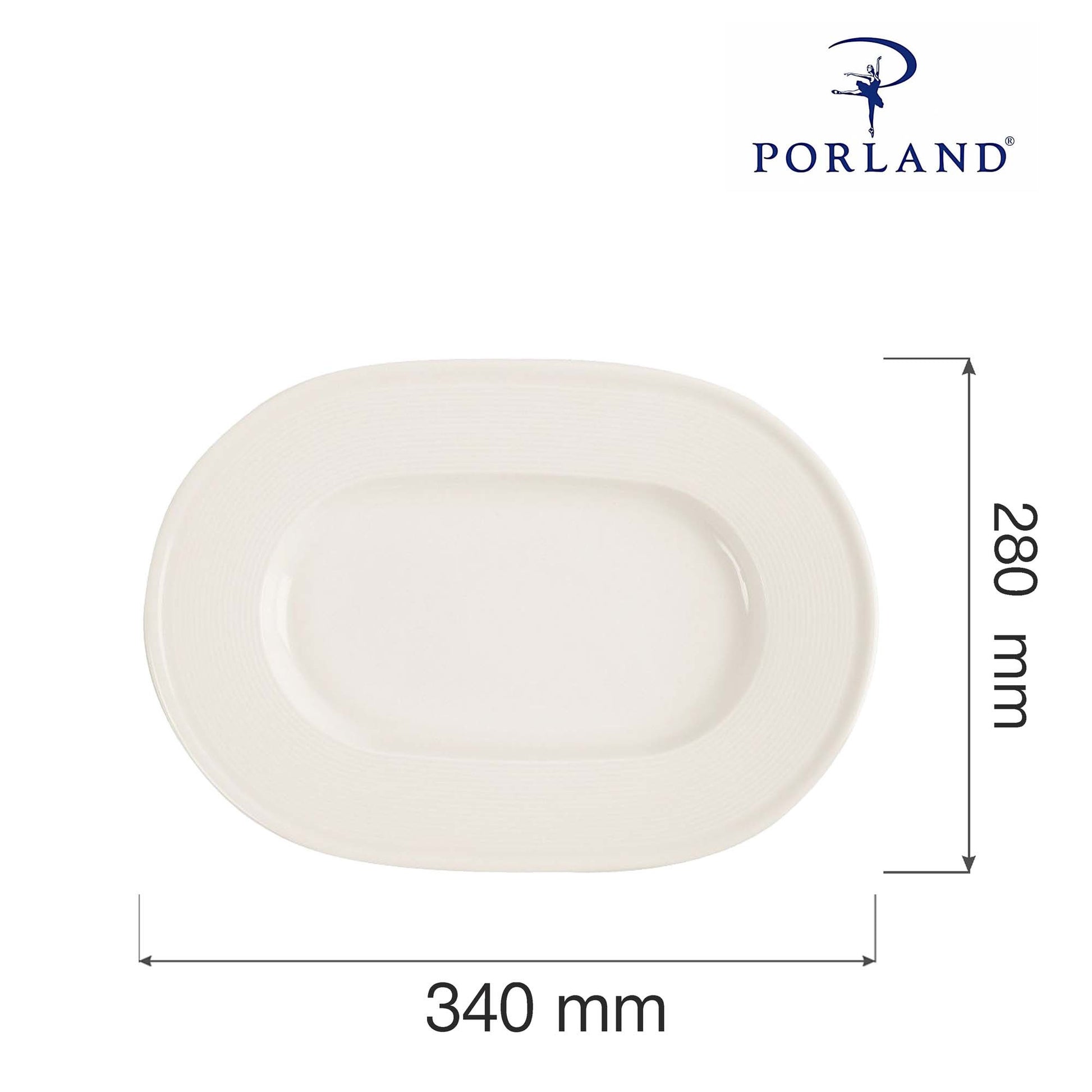 Porland Line oval platter