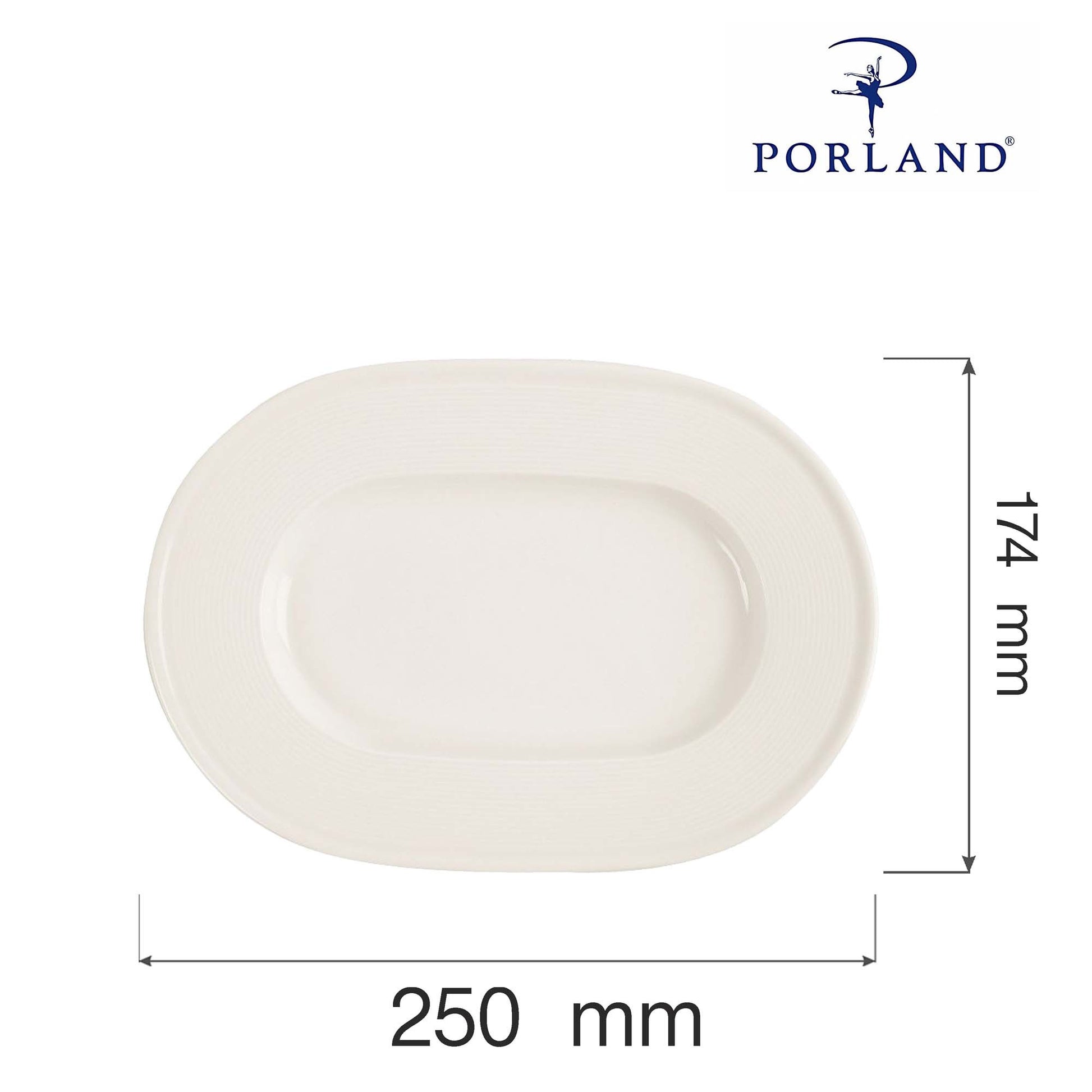 Porland Line oval platter