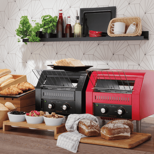 Conveyor toaster Black, 418x368mm