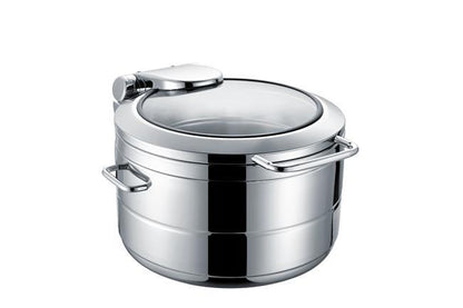 De Luxe Chafing dish with glass