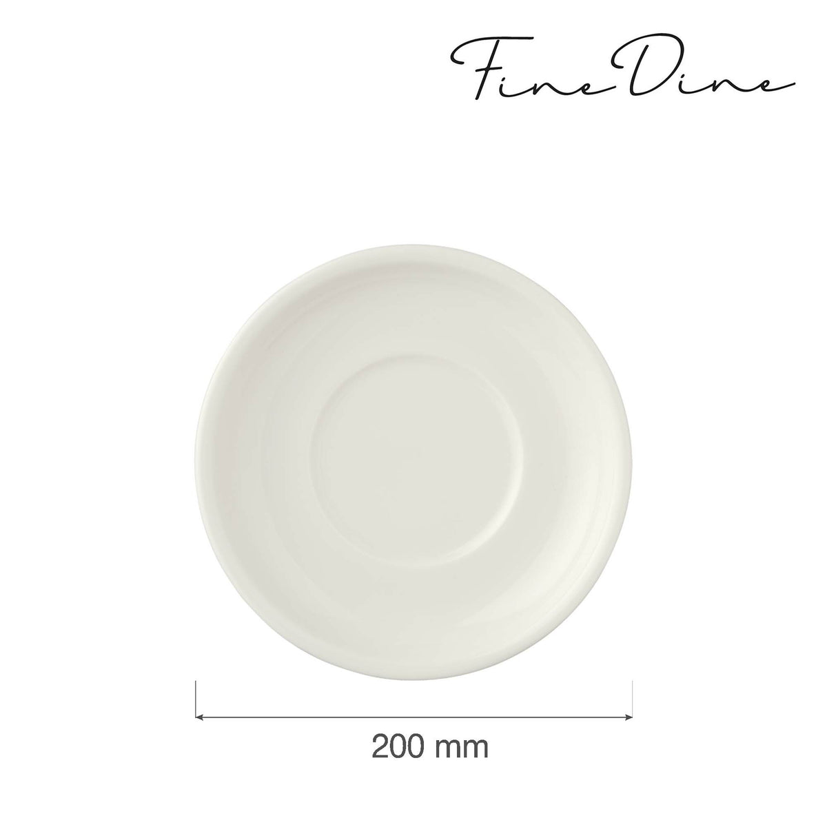 Fine Dine saucer, 200mm