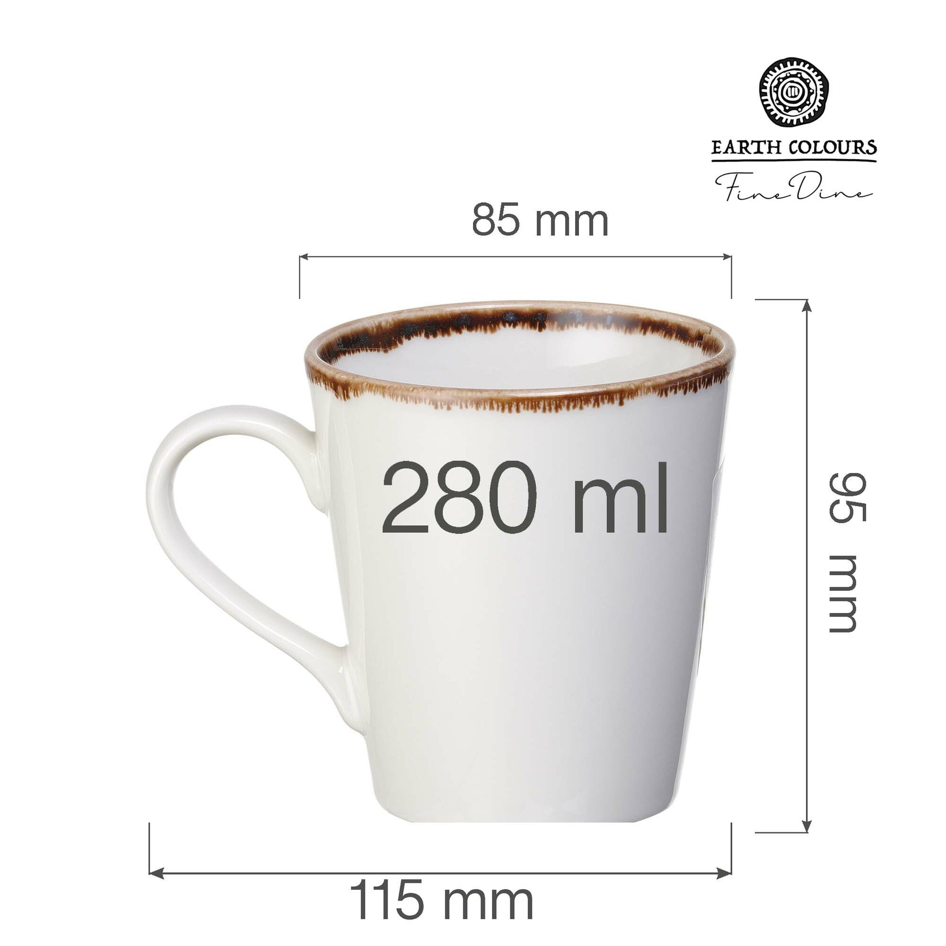 Fine Dine mug, 280ml