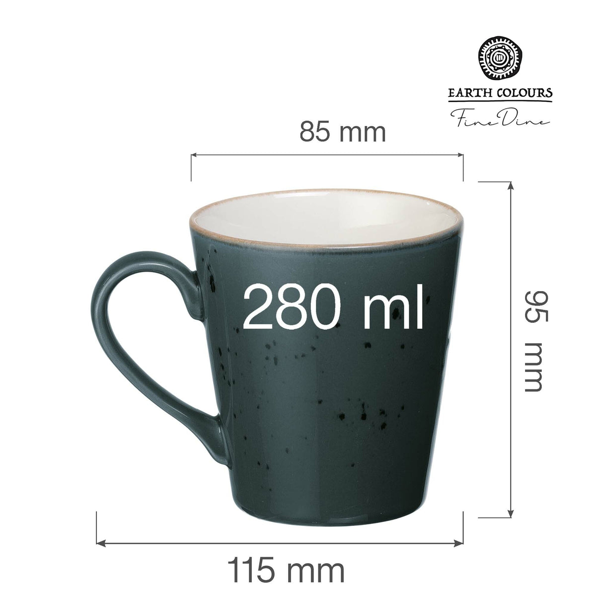 Fine Dine mug, 280ml