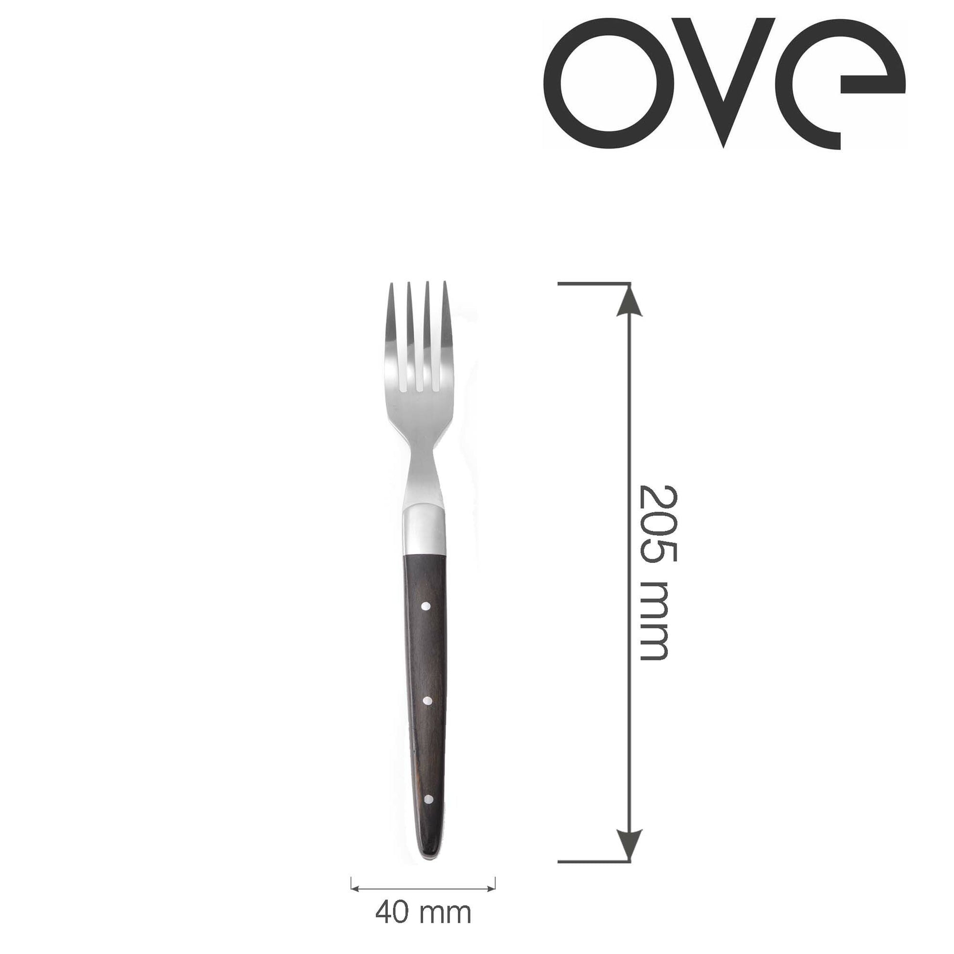 Corfu steak fork - set of 6, OVE, 205 mm