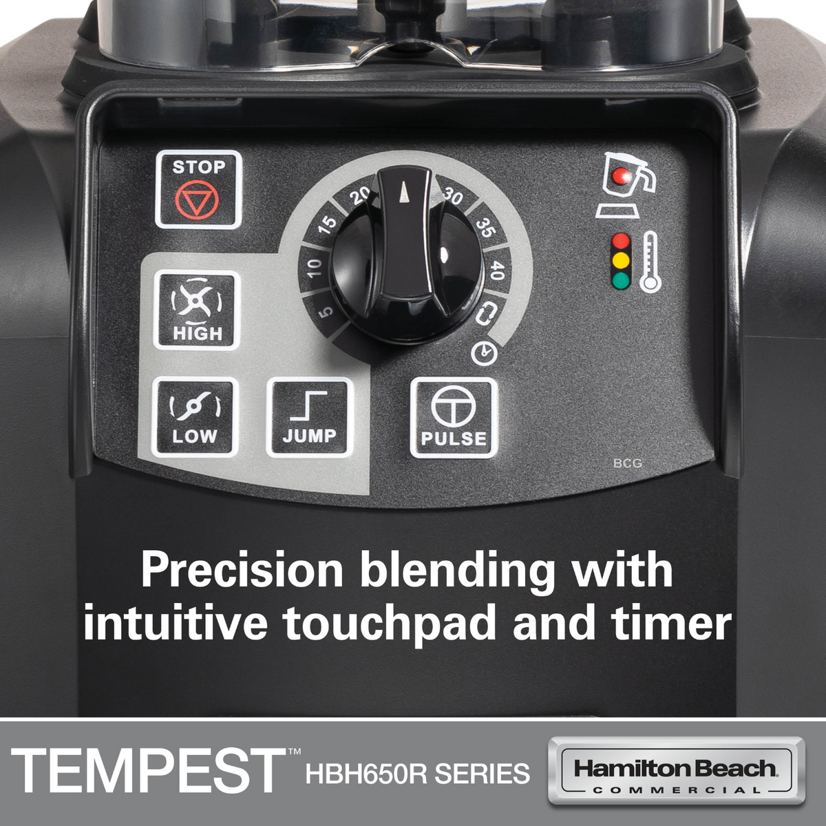 Tempest High-Performance Blender HBH650R-CE, 178X203X(H)457mm