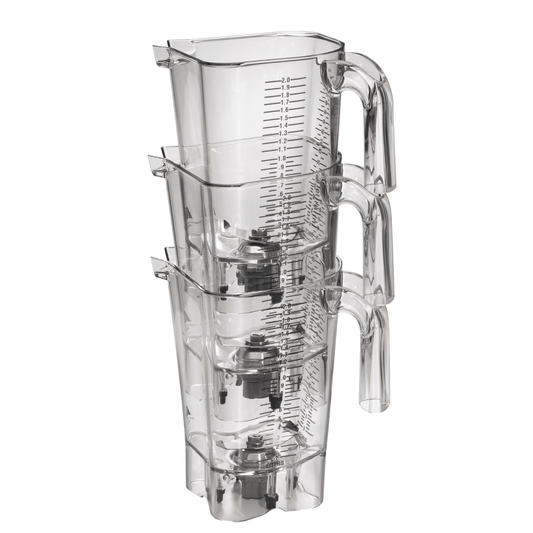 Eclipse™ 64 oz./2 L copolyester Container For HBH750, HBH755 and HBH755R blenders