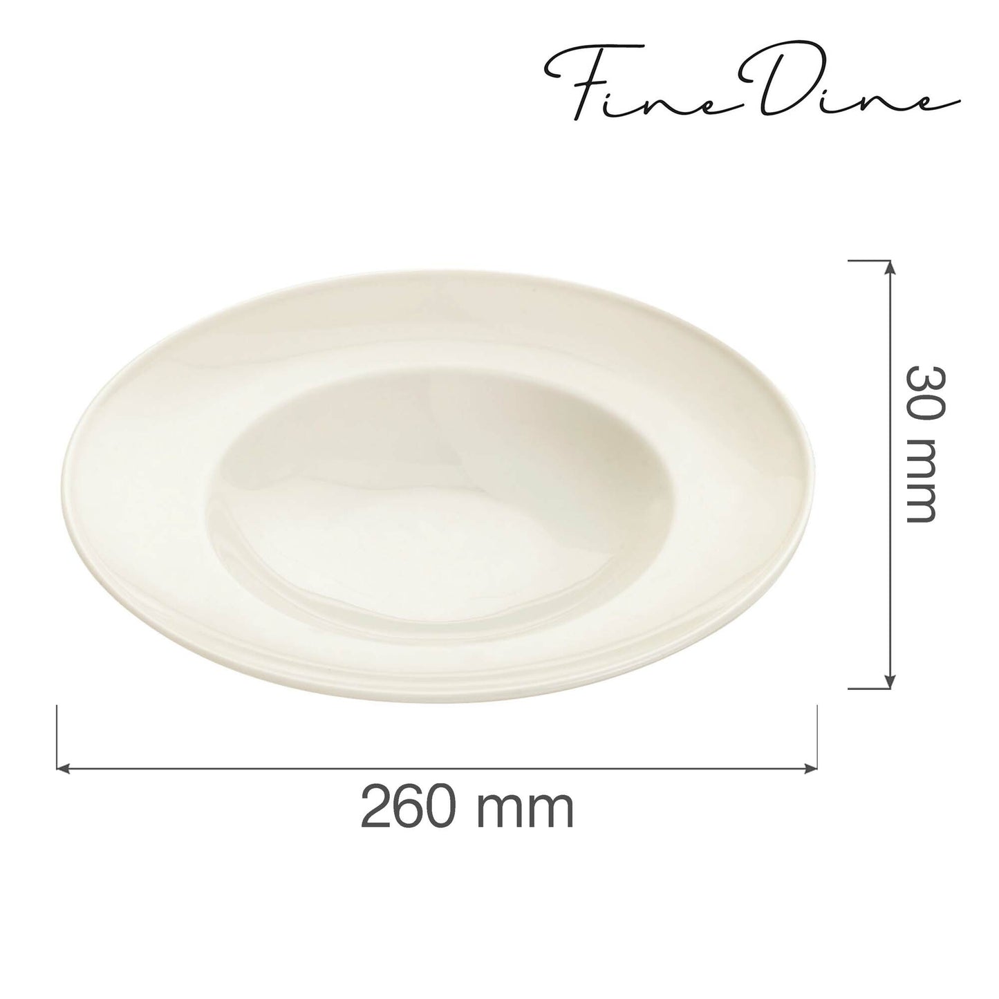 Fine Dine pasta plate