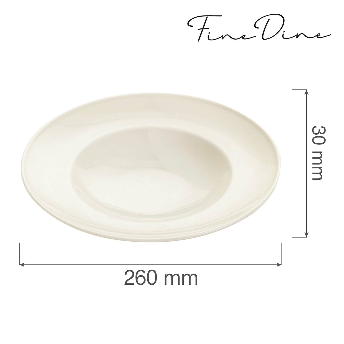 Fine Dine pasta plate