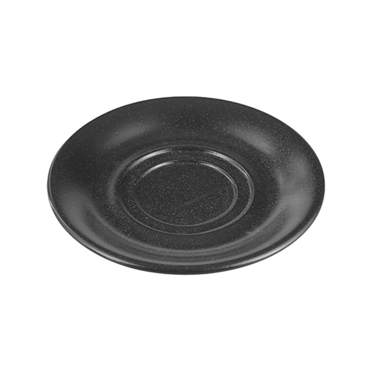Stackable Cup Saucer Coal, 150mm
