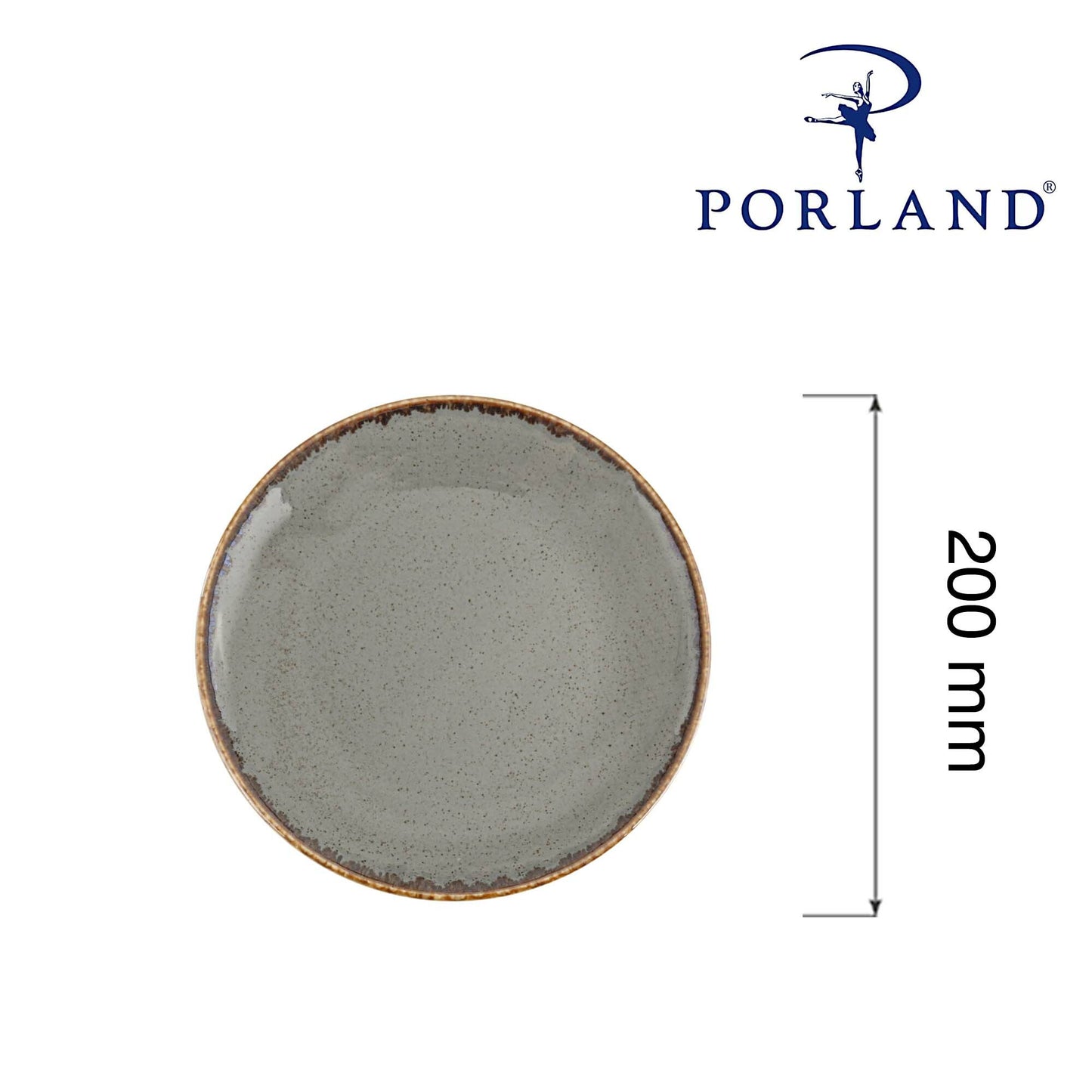 Flat Plate Stone, 200mm