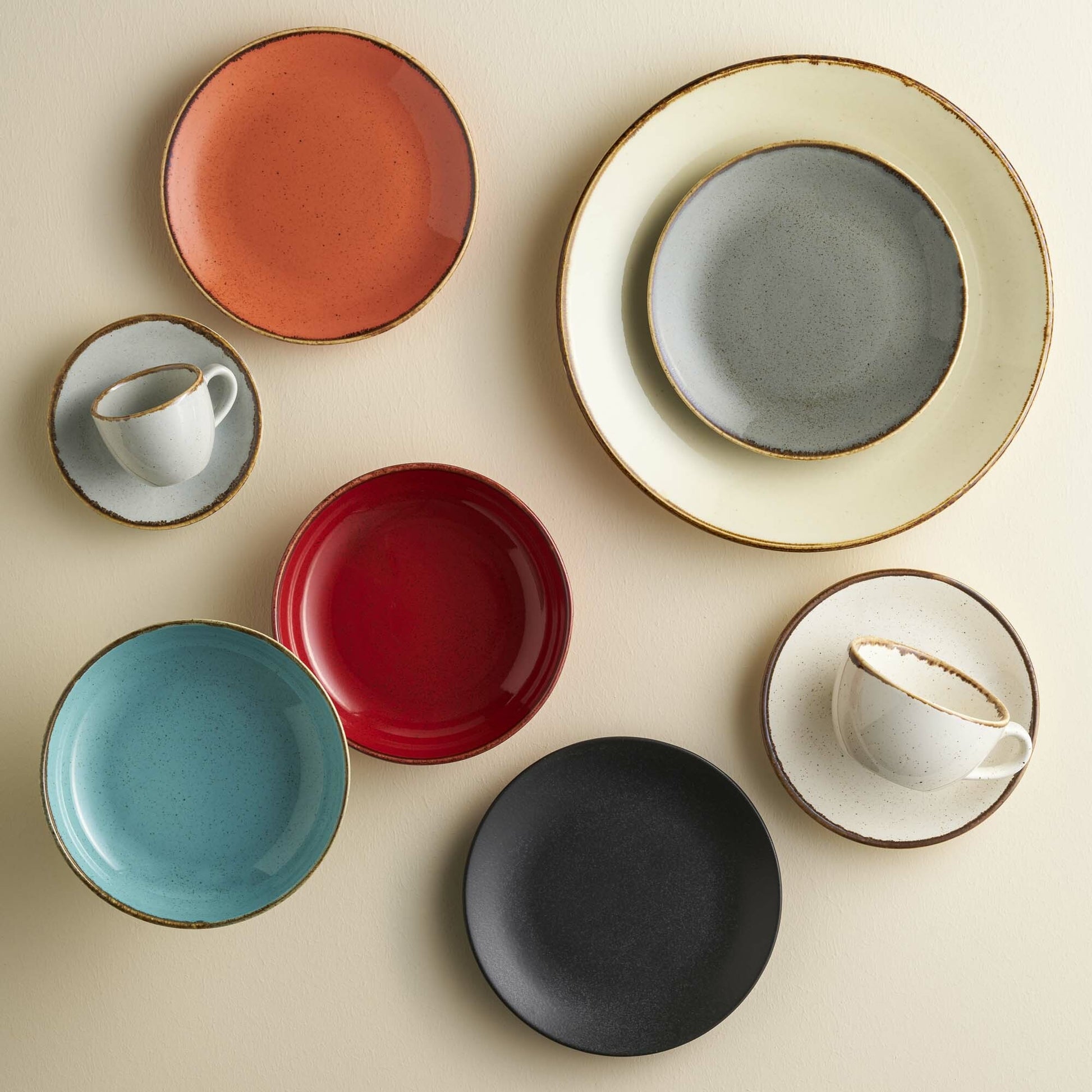 Porland Seasons Triangular Bowl
