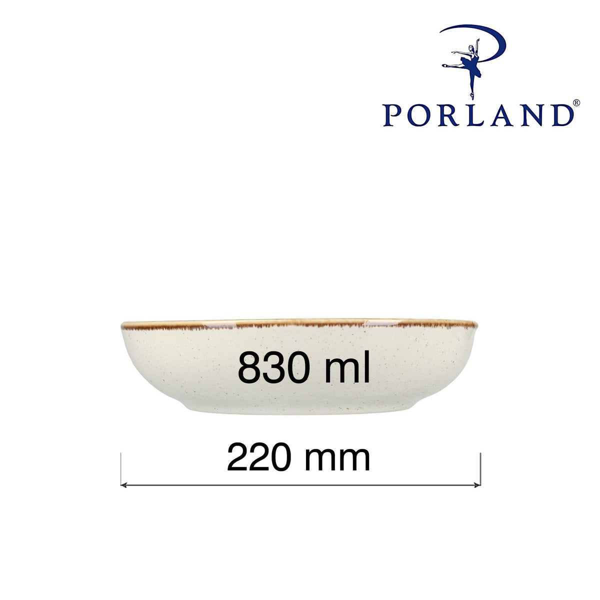 Porland Seasons Shallow Bowl