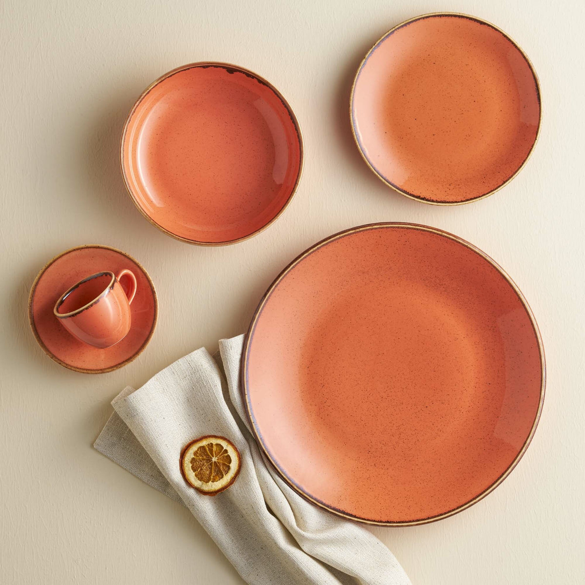 Amber flat plate, 200mm