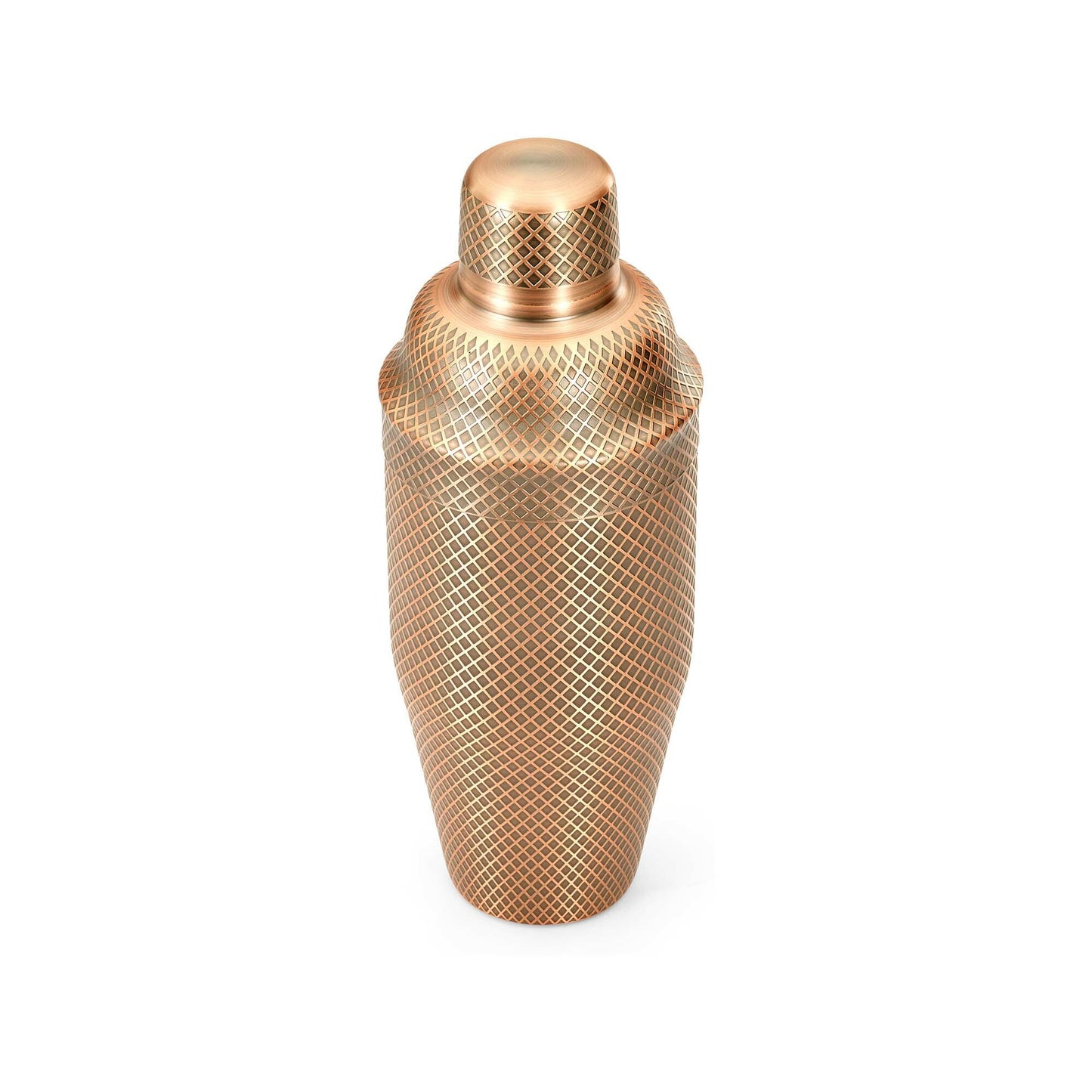Diamond Lettice Japanese style 3-piece cocktail shaker, 700ml