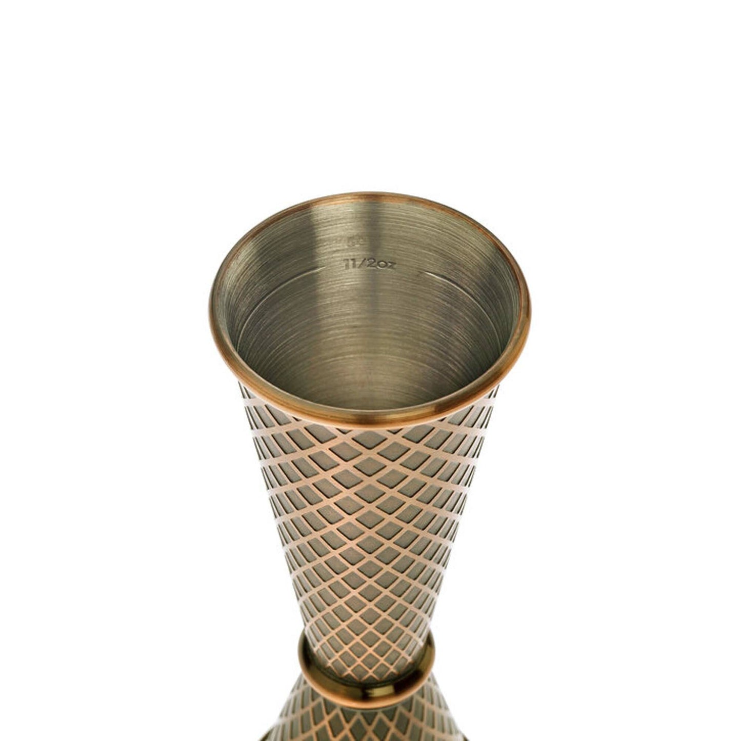 Diamond Lettice Japanese style jigger, 30/60ml