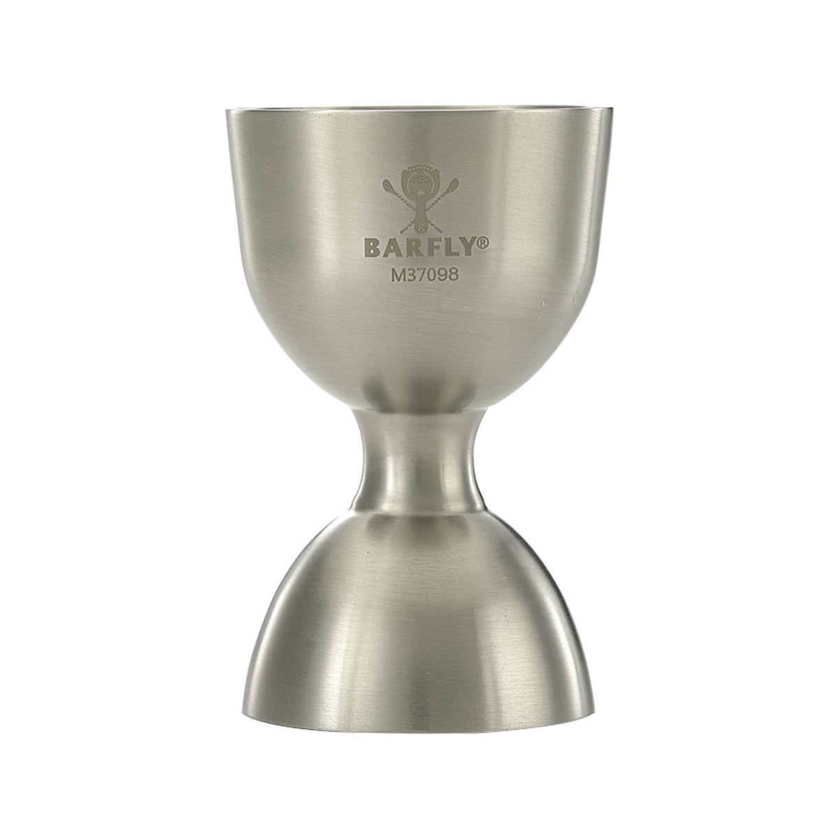 Bell jigger with straight rim, 25/50ml