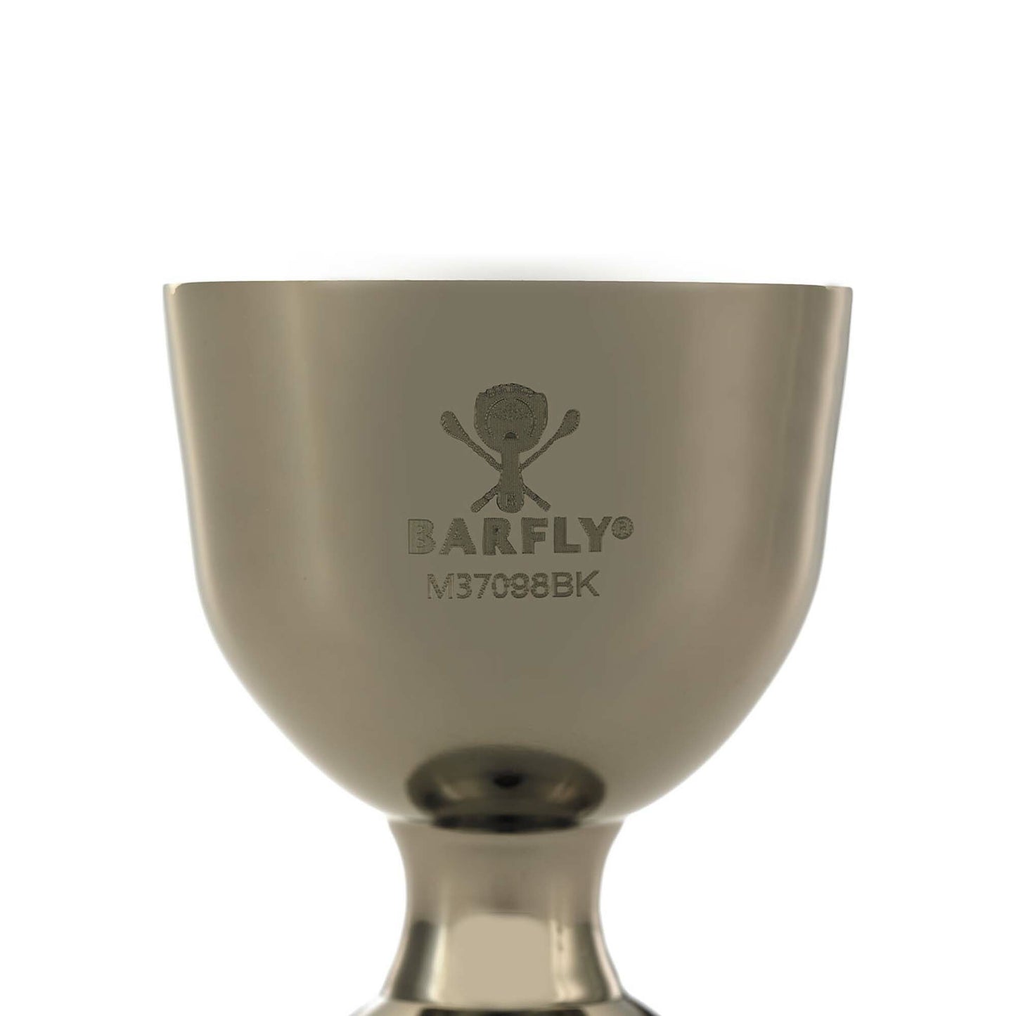 Bell jigger with straight rim, 25/50ml