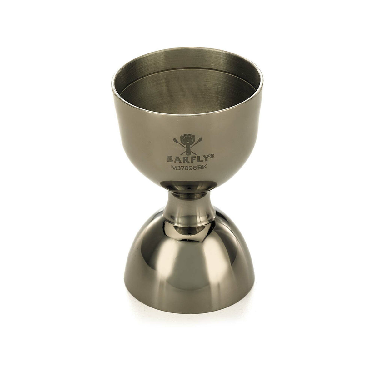 Bell jigger with straight rim, 25/50ml