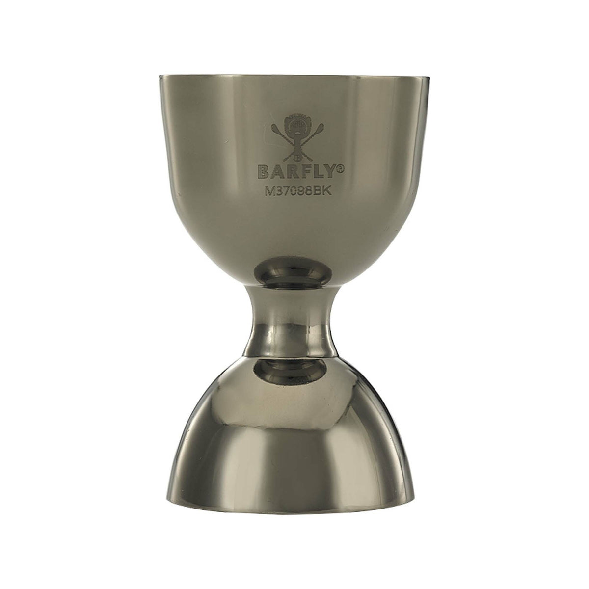 Bell jigger with straight rim, 25/50ml