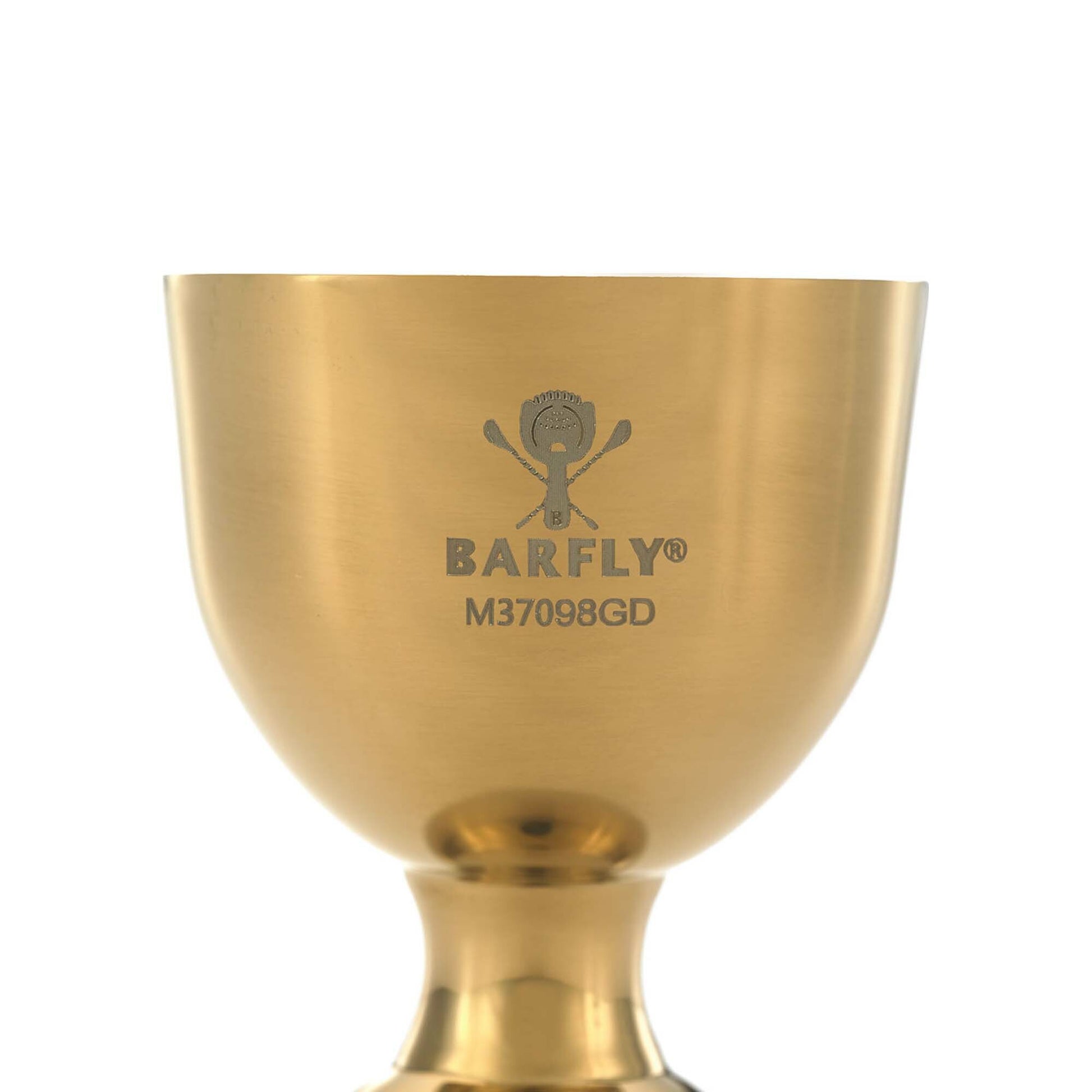 Bell jigger with straight rim, 25/50ml