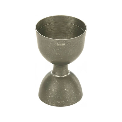 Bell jigger with straight rim, 25/50ml